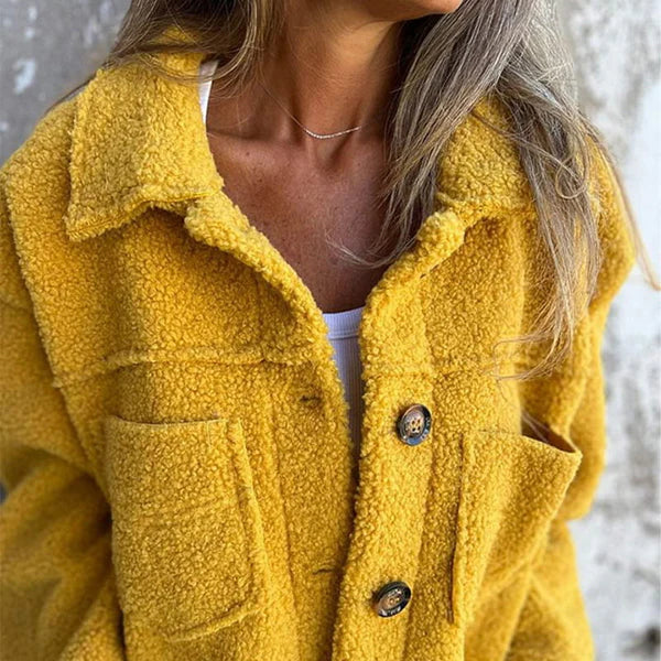 MOIRA - Chaqueta de forro polar de corte cómodo