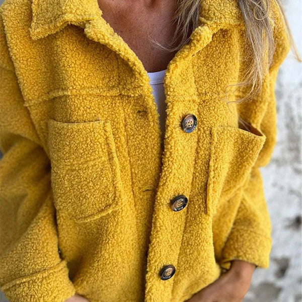 MOIRA - Chaqueta de forro polar de corte cómodo