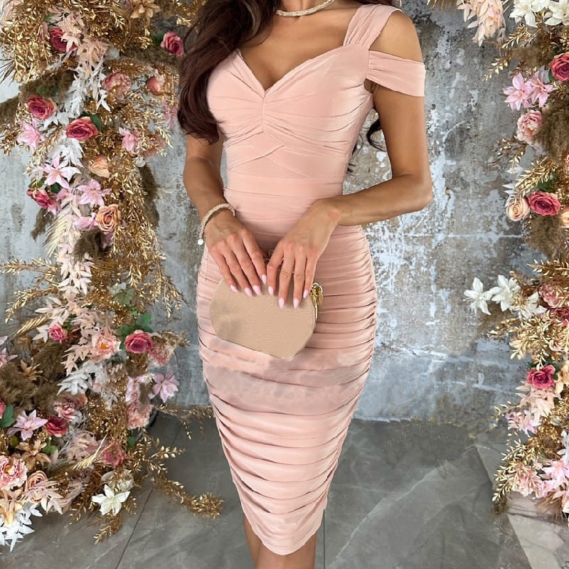 Quintessa – Vestido de hombros descubiertos