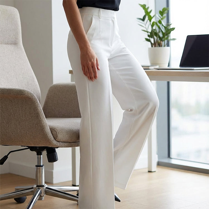 Amelia - Elegantes pantalones de pierna ancha a medida