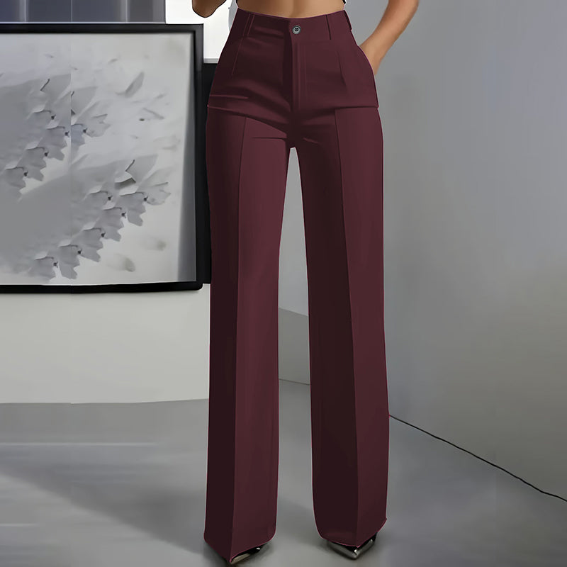 Amelia - Elegantes pantalones de pierna ancha a medida