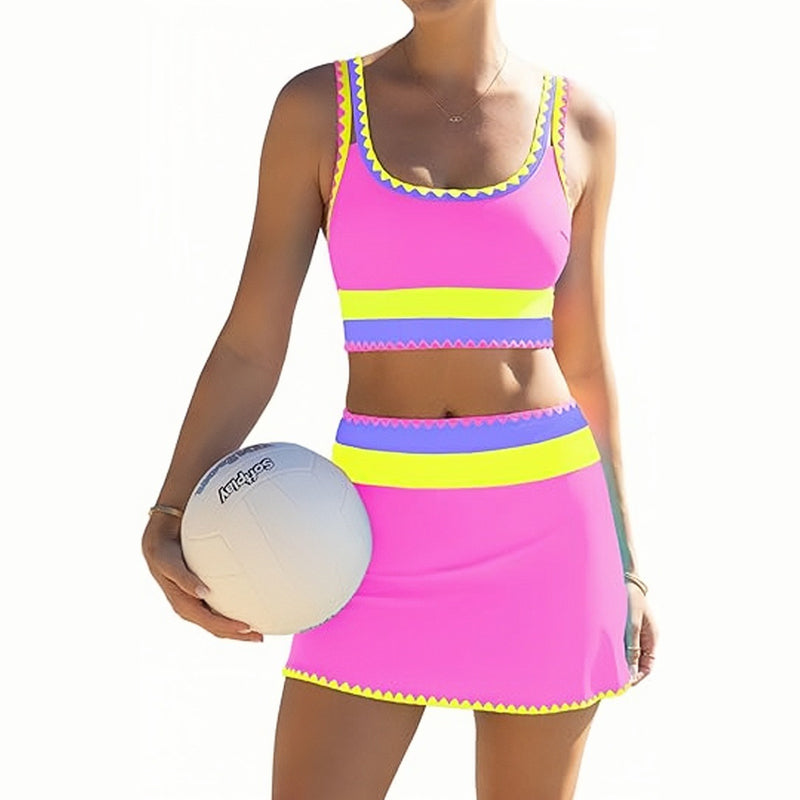 Luna – Conjunto de bikini colorido