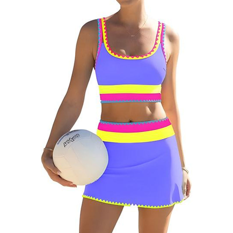 Luna – Conjunto de bikini colorido