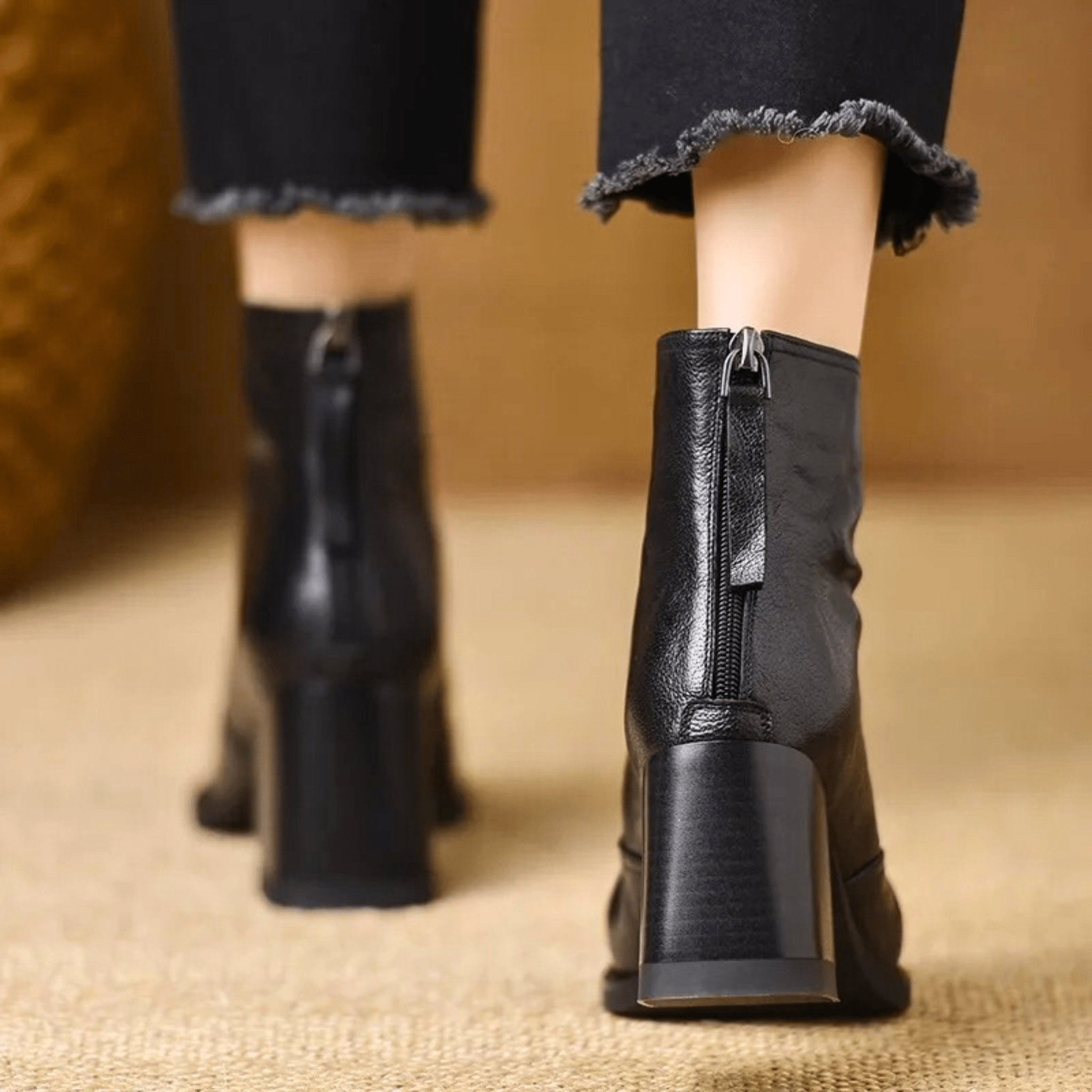 Zoe – Botines con tacón medio