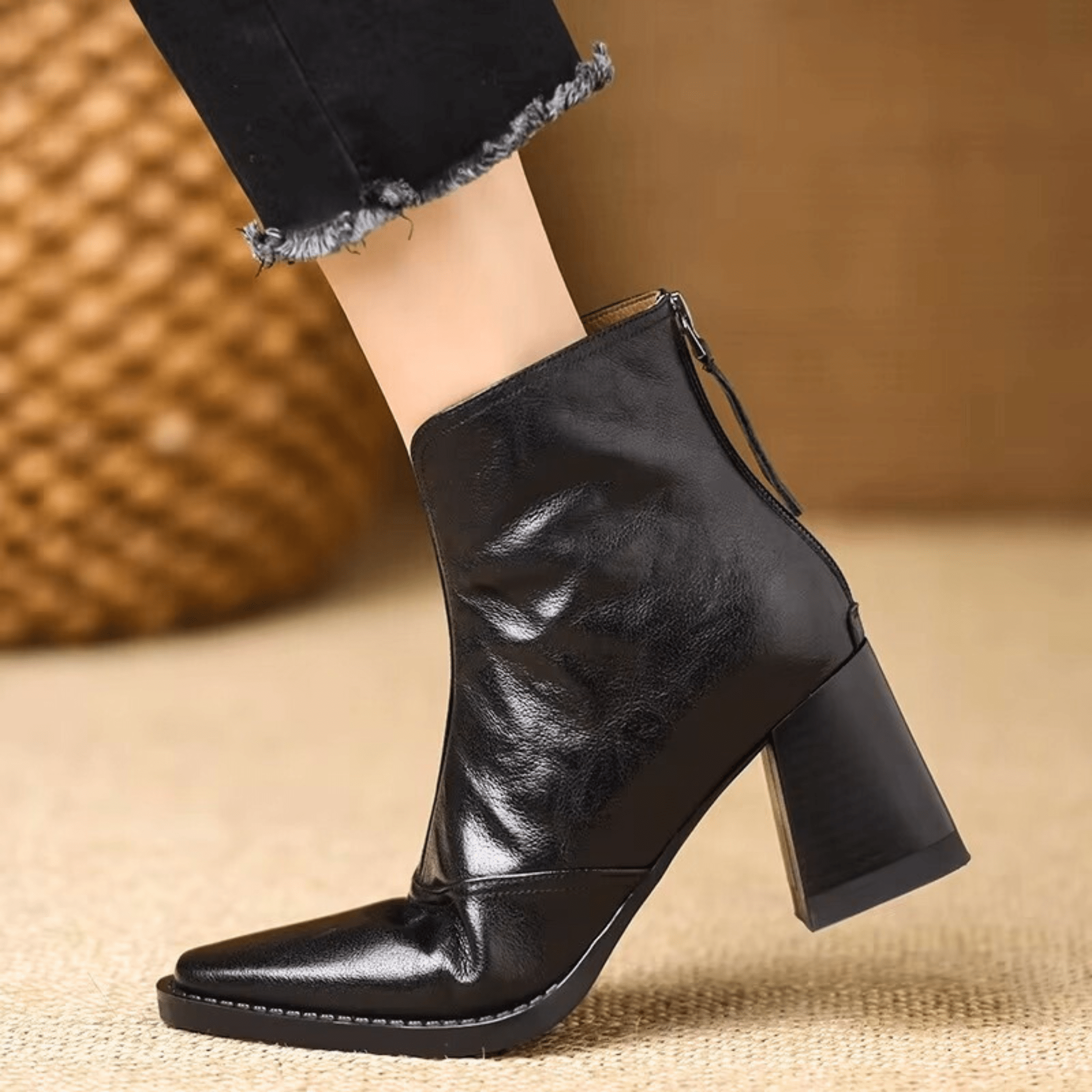 Zoe – Botines con tacón medio