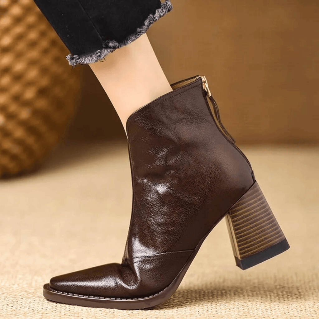 Zoe – Botines con tacón medio