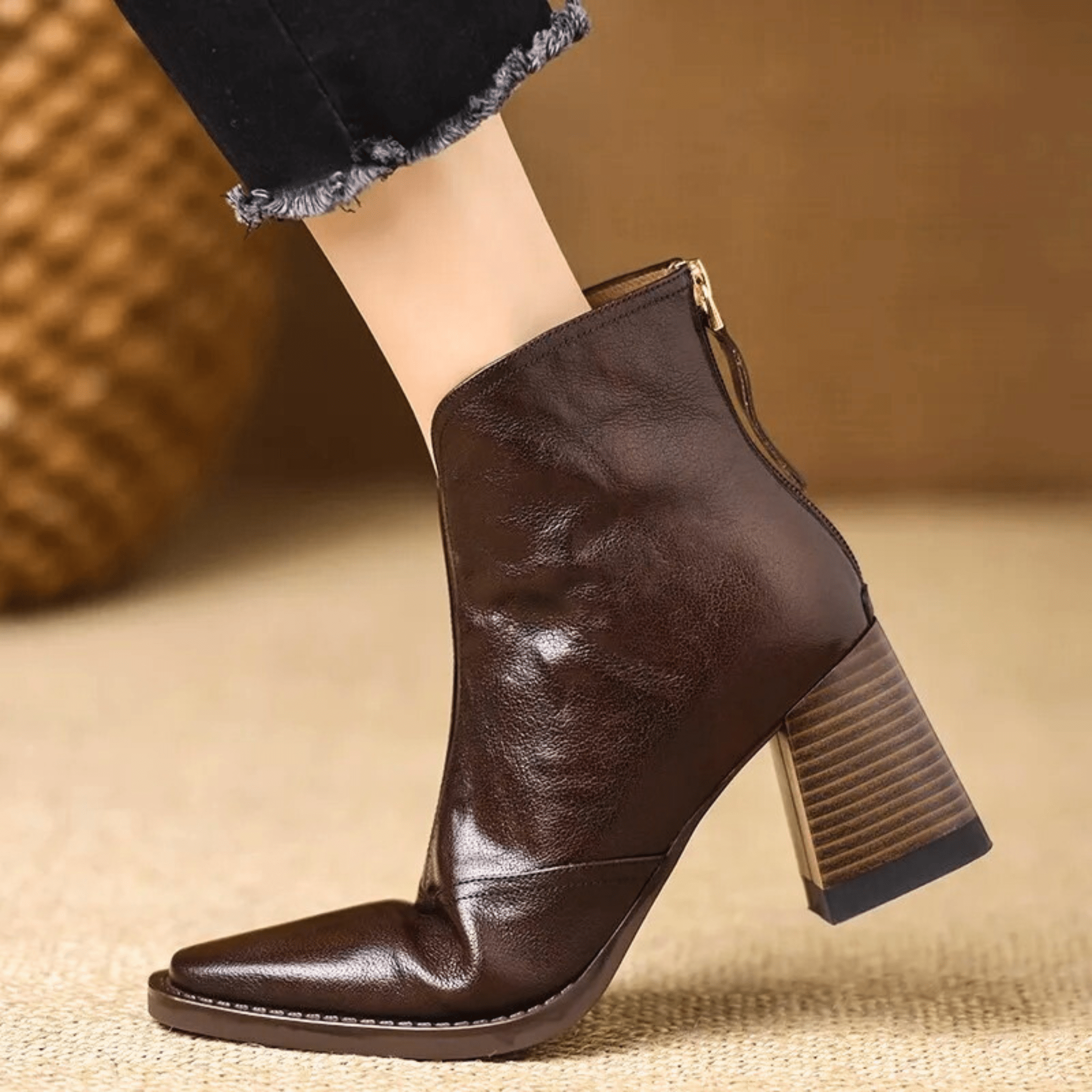Zoe – Botines con tacón medio