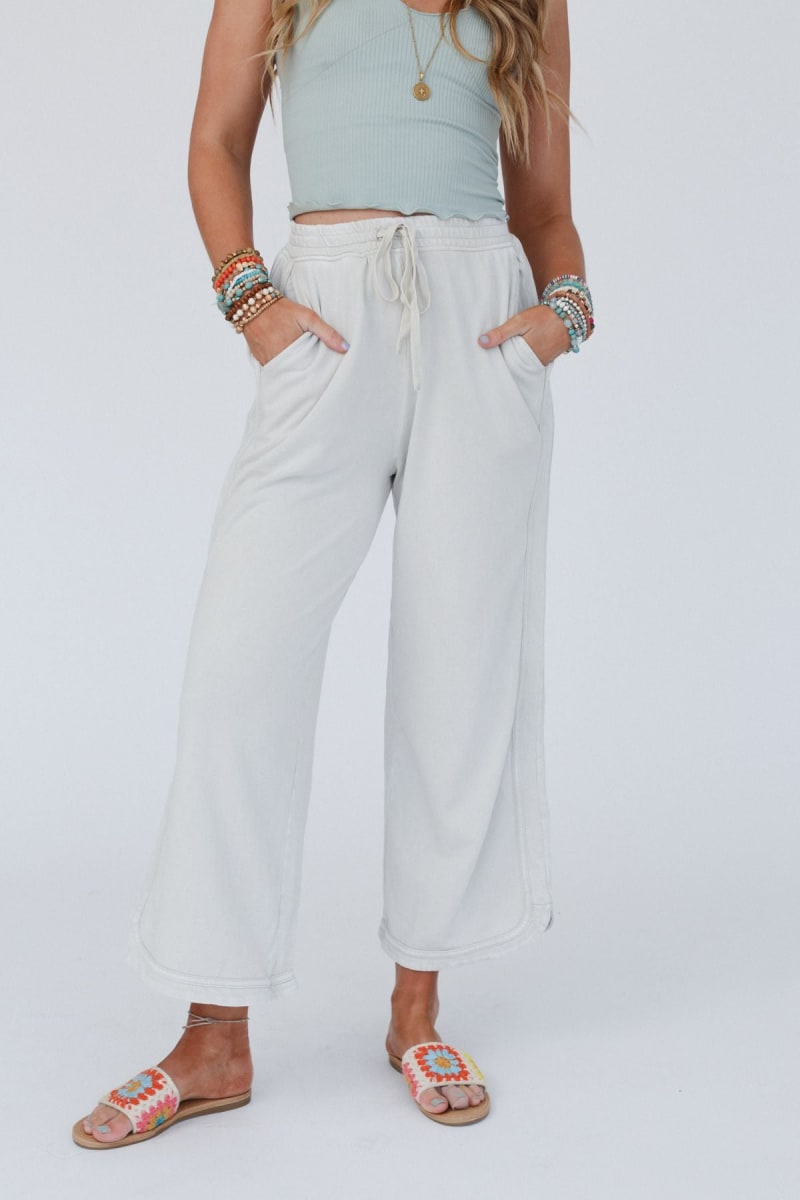 Claudia - Pantalones de chándal de pierna ancha